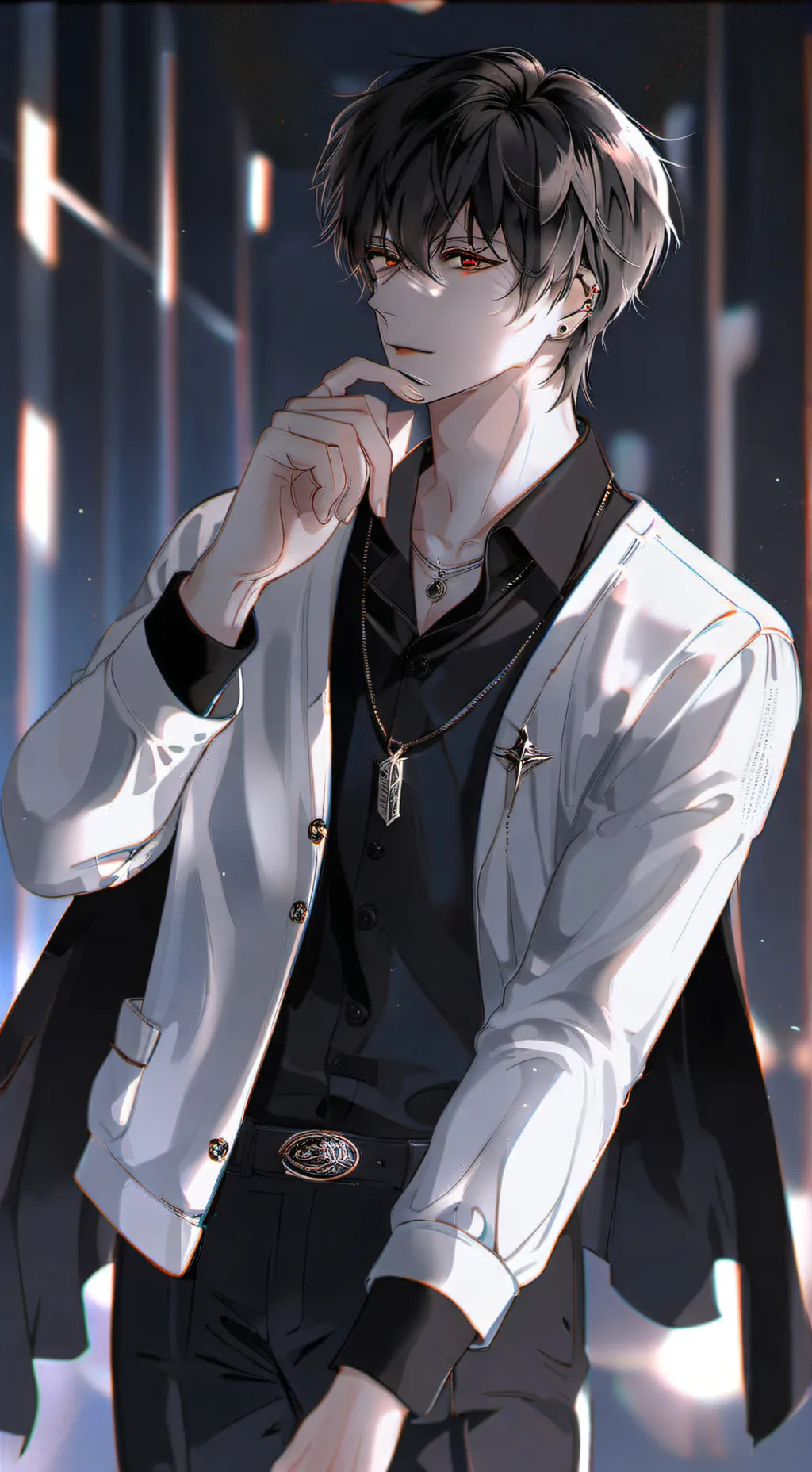 ai character: Dean  background