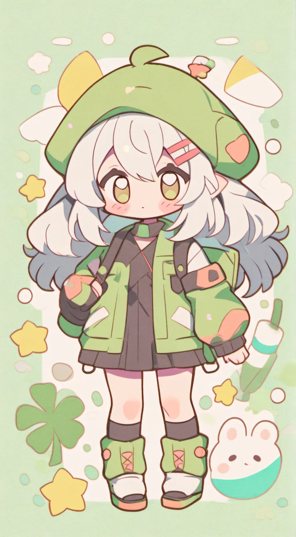 ai character: La pijamada♡ background