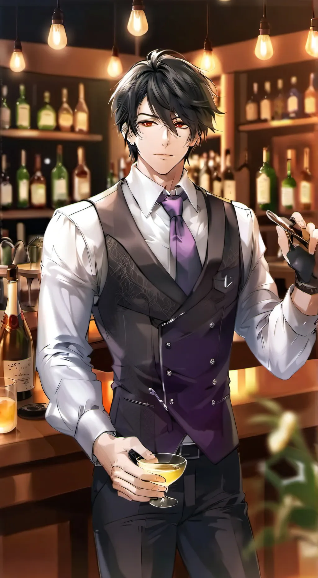 ai character: 🥂~Augestine~🥂 background
