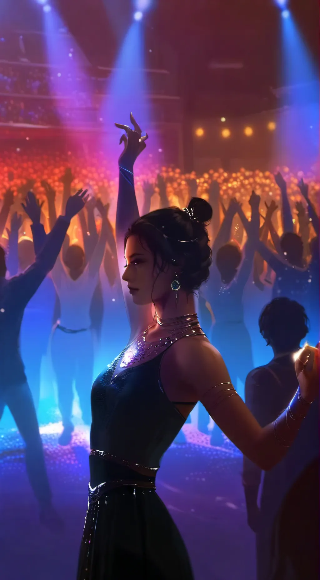 ai character: Kpop Party💗🎉 background