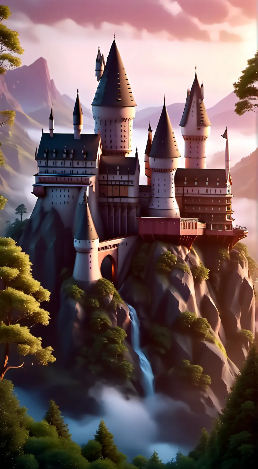 ai character: Hogwarts 8 background