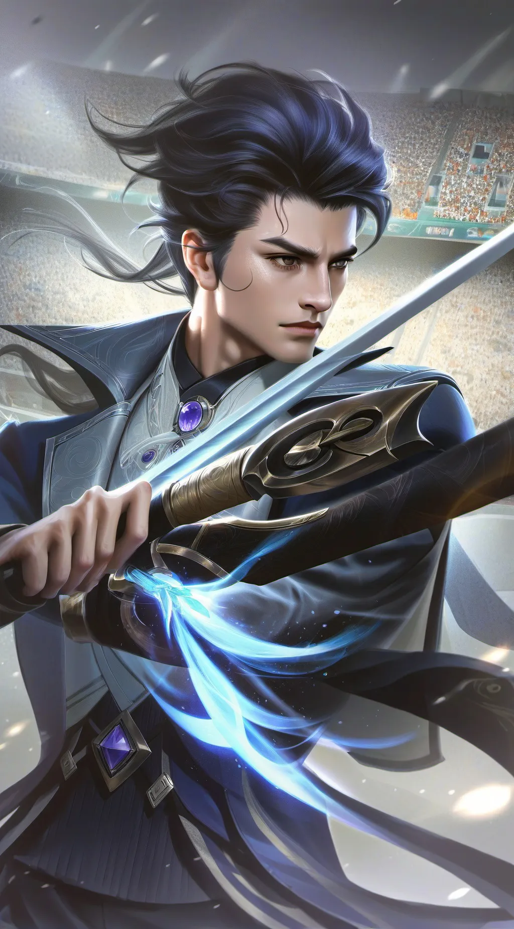 ai character: Lucifer  background