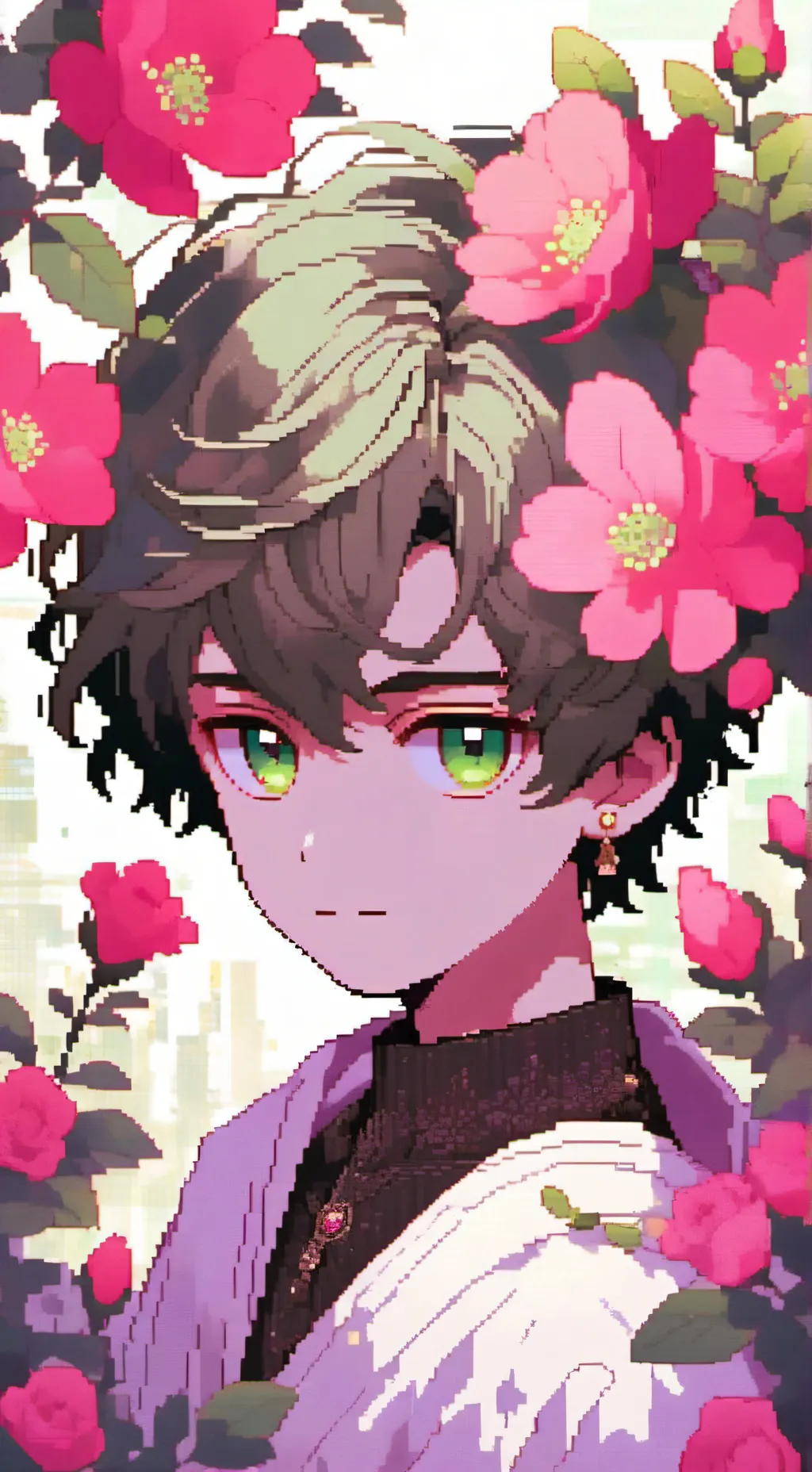 ai character: Colegas de quarto background