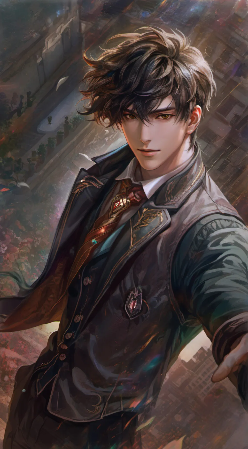 ai character: Marshall  background