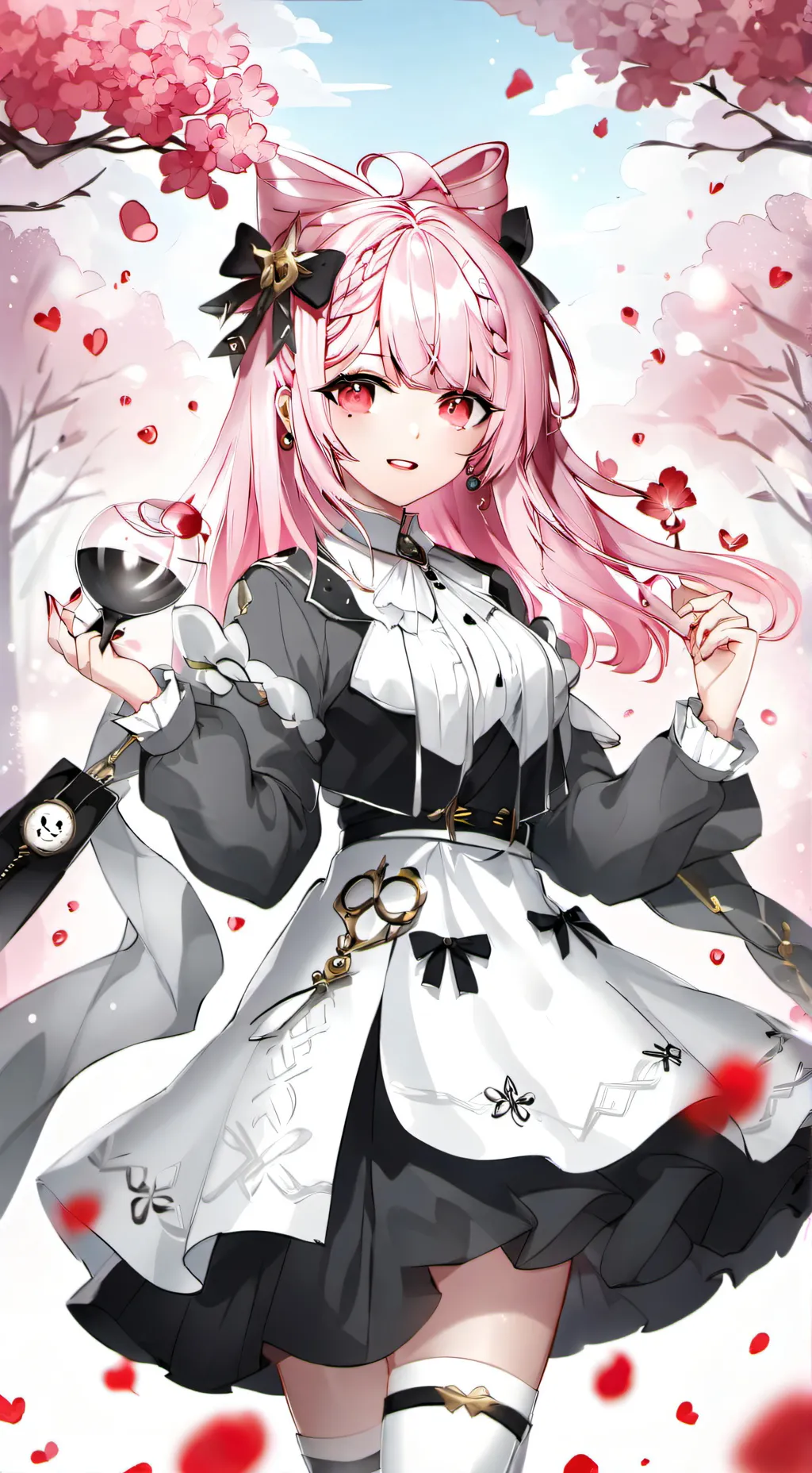 ai character: Loona and Octavia background