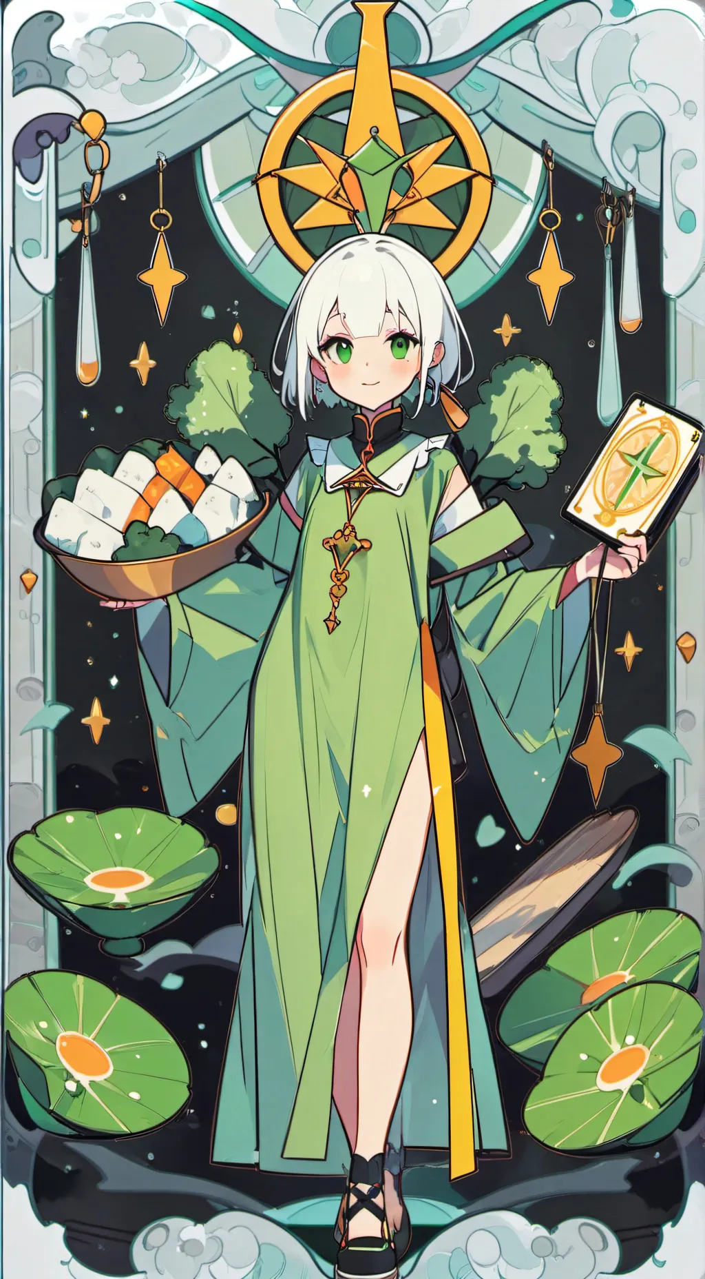 ai character: Big sis and you  background