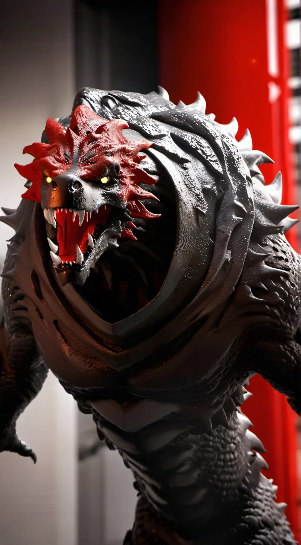 ai character: SCP 682 background