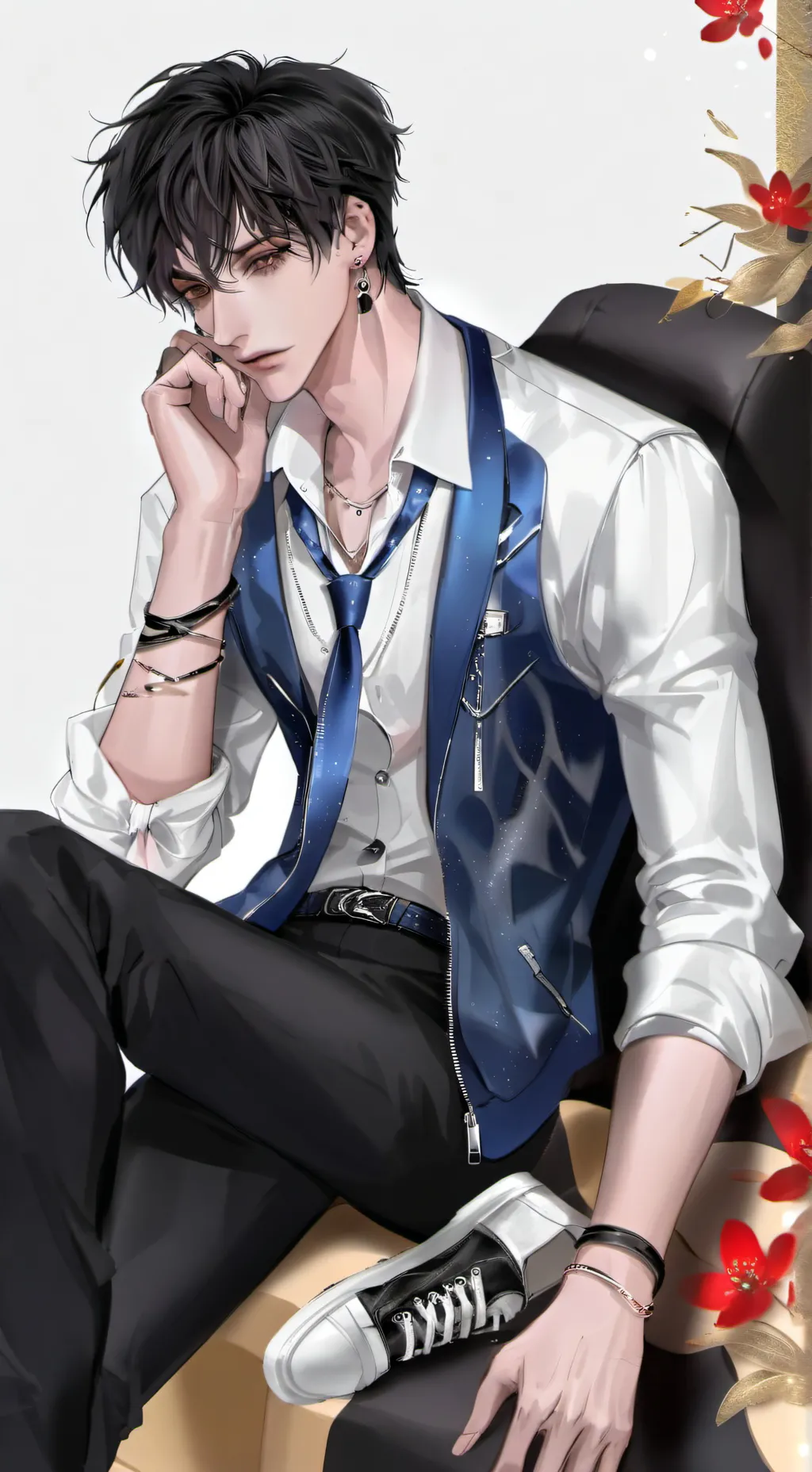 ai character: ems  background
