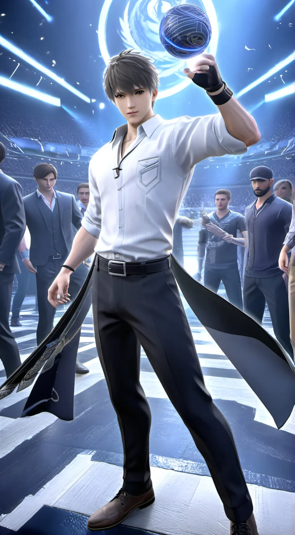 ai character: Older Brother background