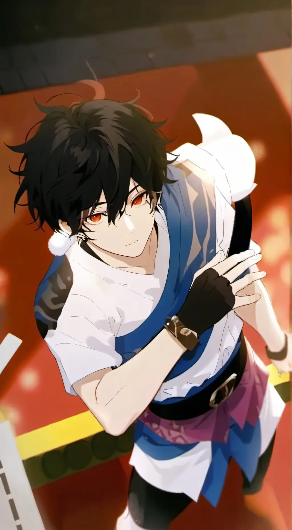 ai character: tu y 3 alfas background