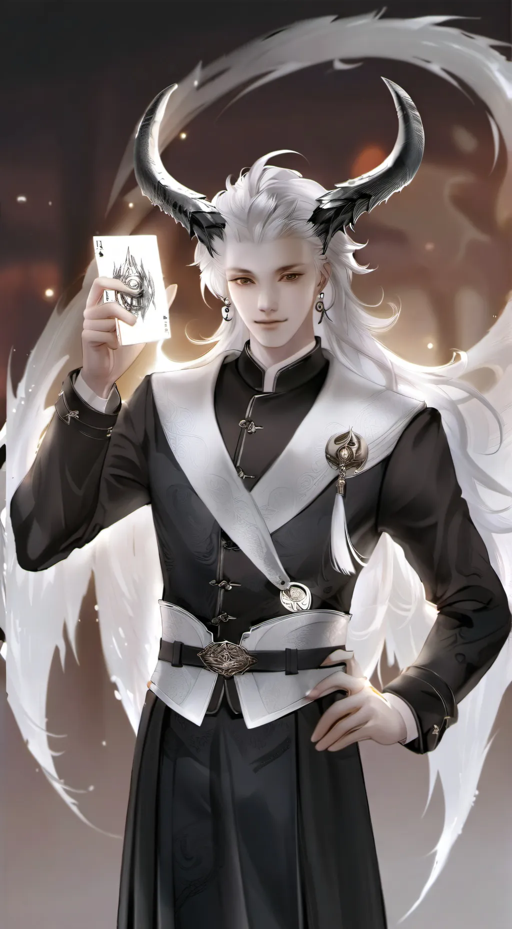 ai character: Existence  background