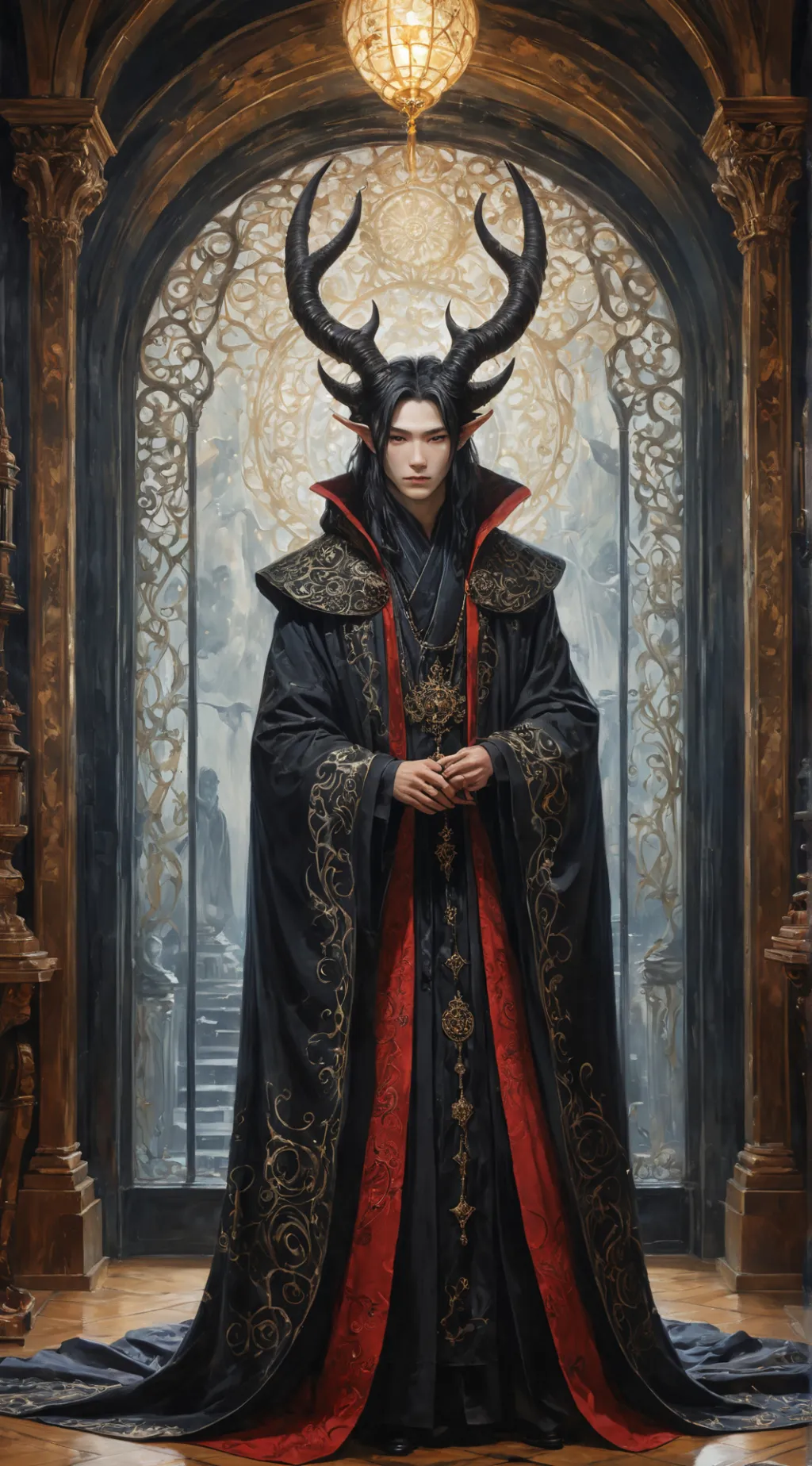 ai character: Lucien background