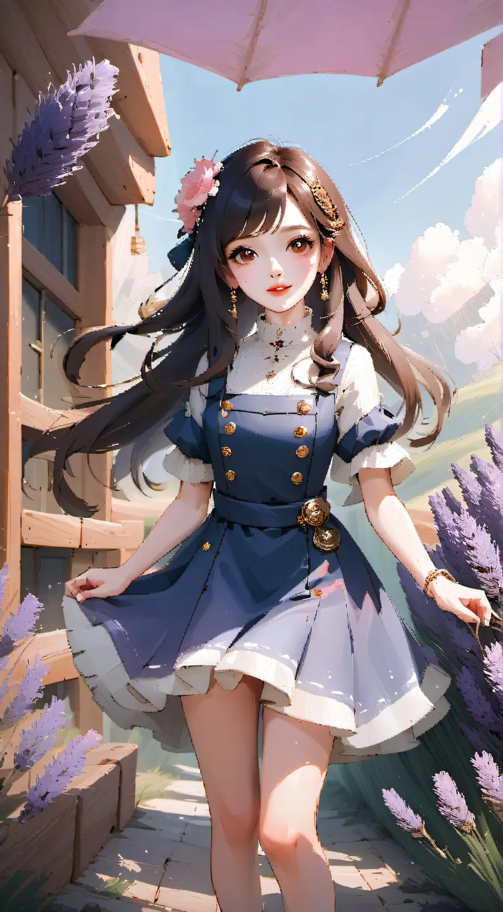 ai character: Mckenzie background