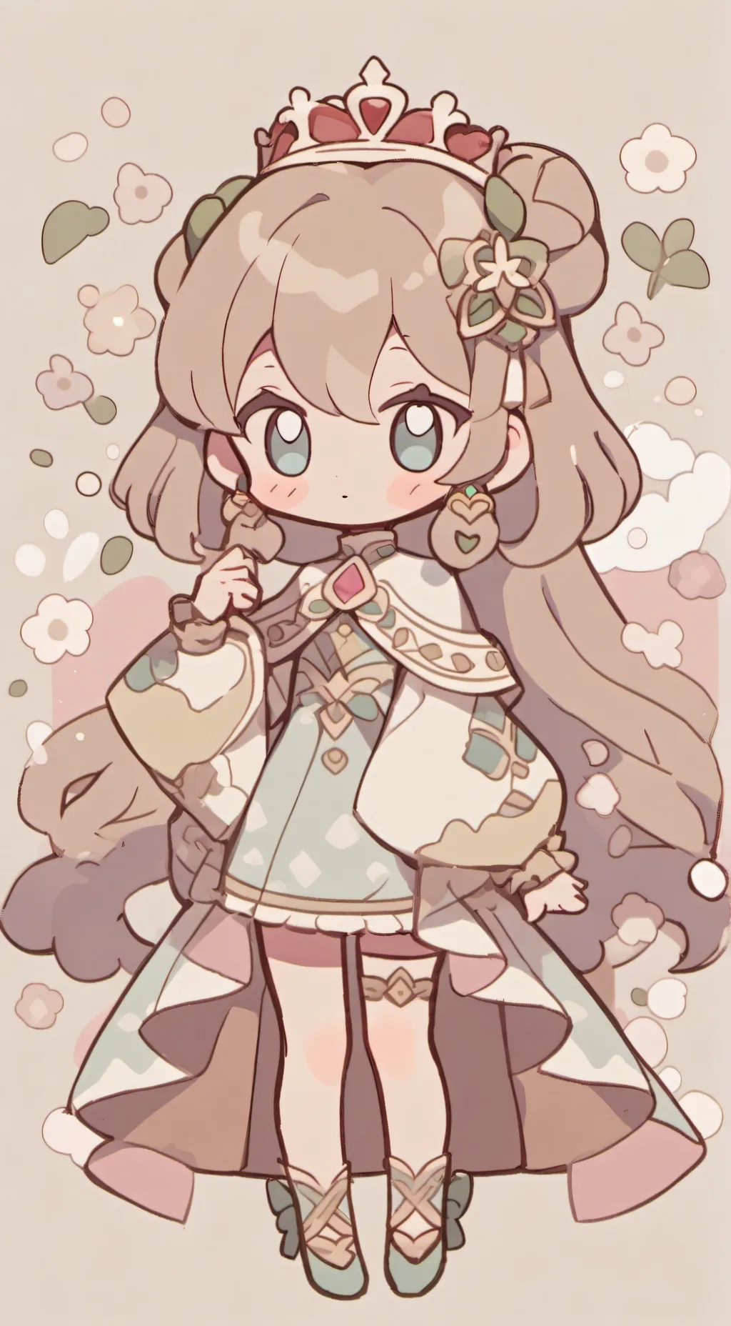 ai character: Lilly background