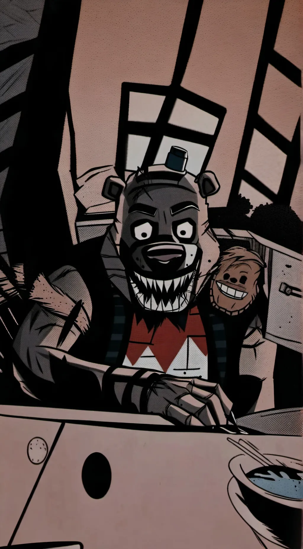 ai character: (FNAF)truth/dare background