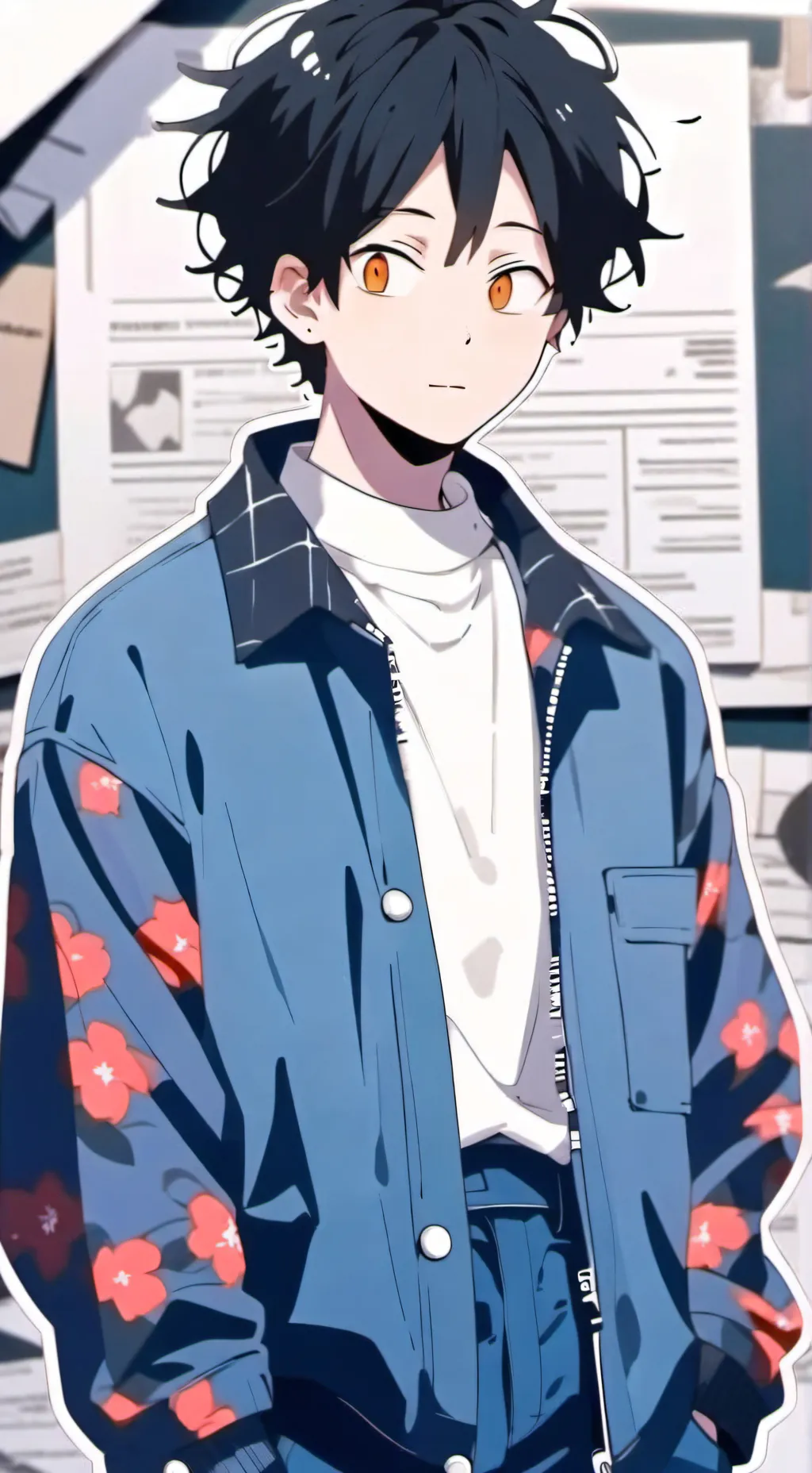 ai character: sero hanta background