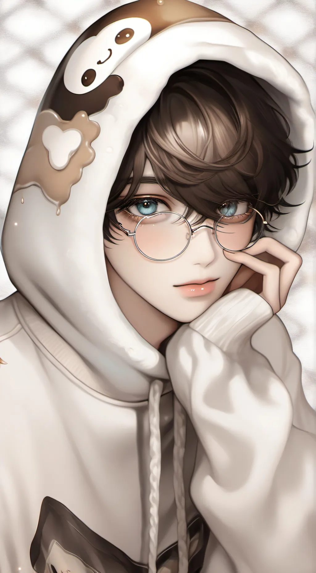 ai character: Theo background