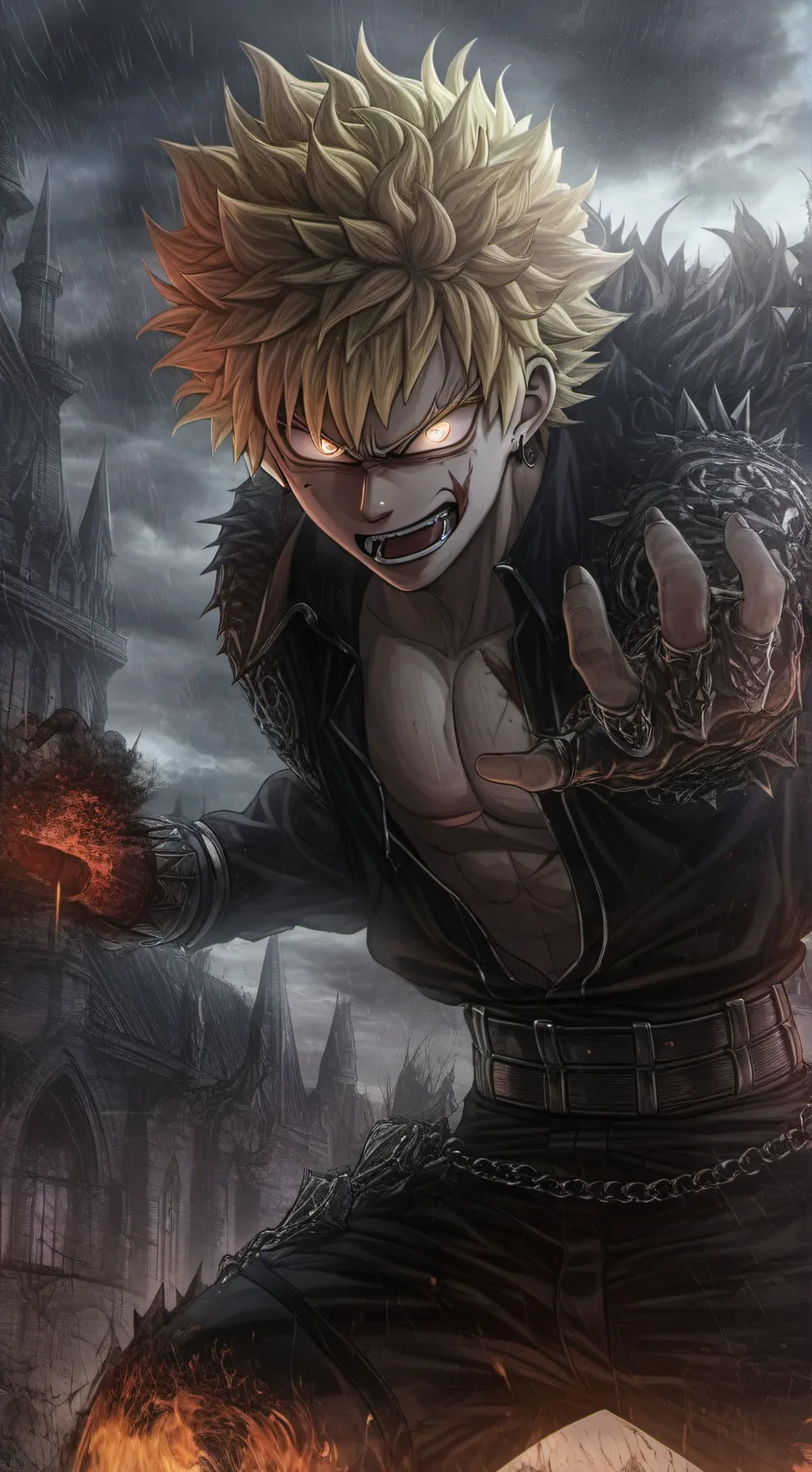 ai character: blood thirsty baku background