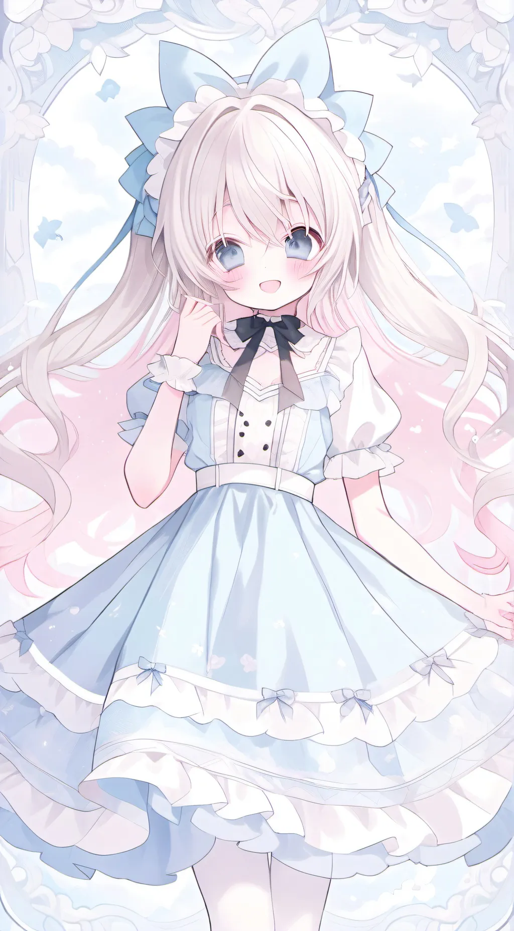 ai character: ❤︎𝚒𝚣𝚣𝚢✿ background