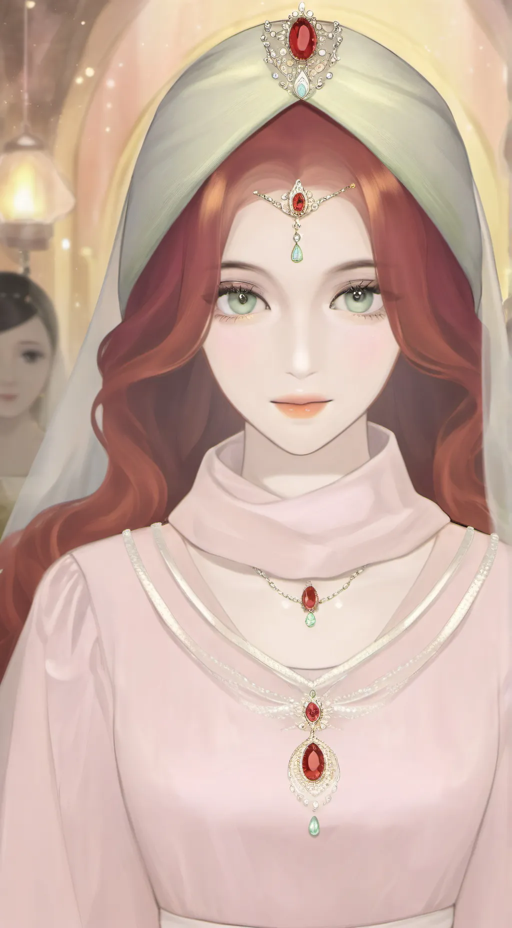 ai character: Genie Ariel Harra background