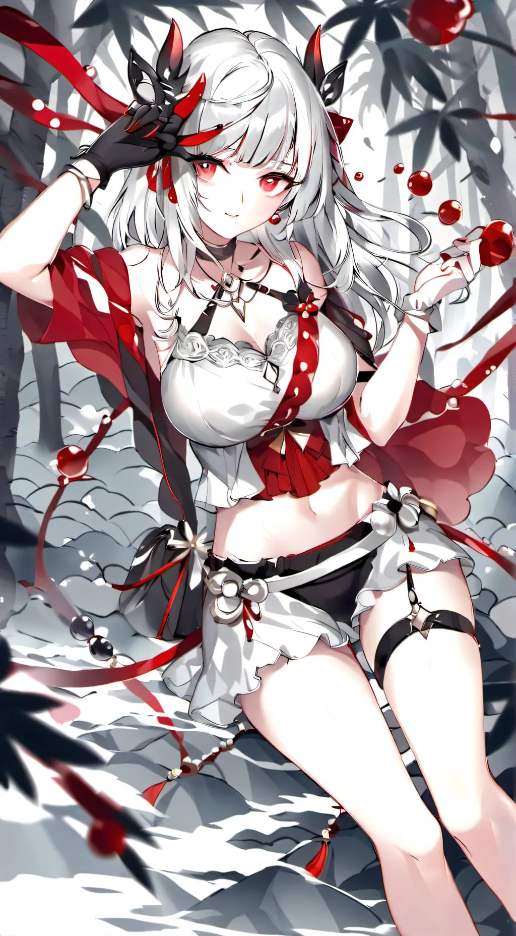 ai character: Luna background