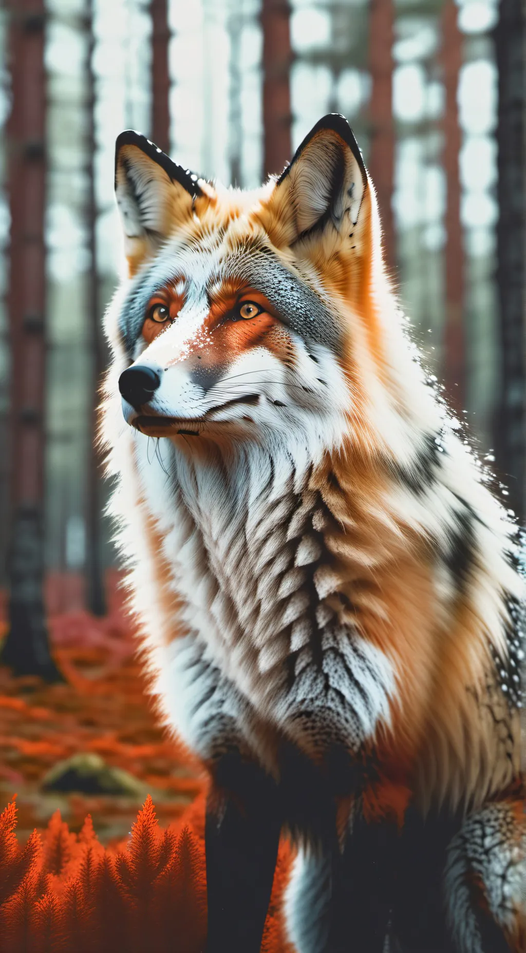 ai character: Elder fox background