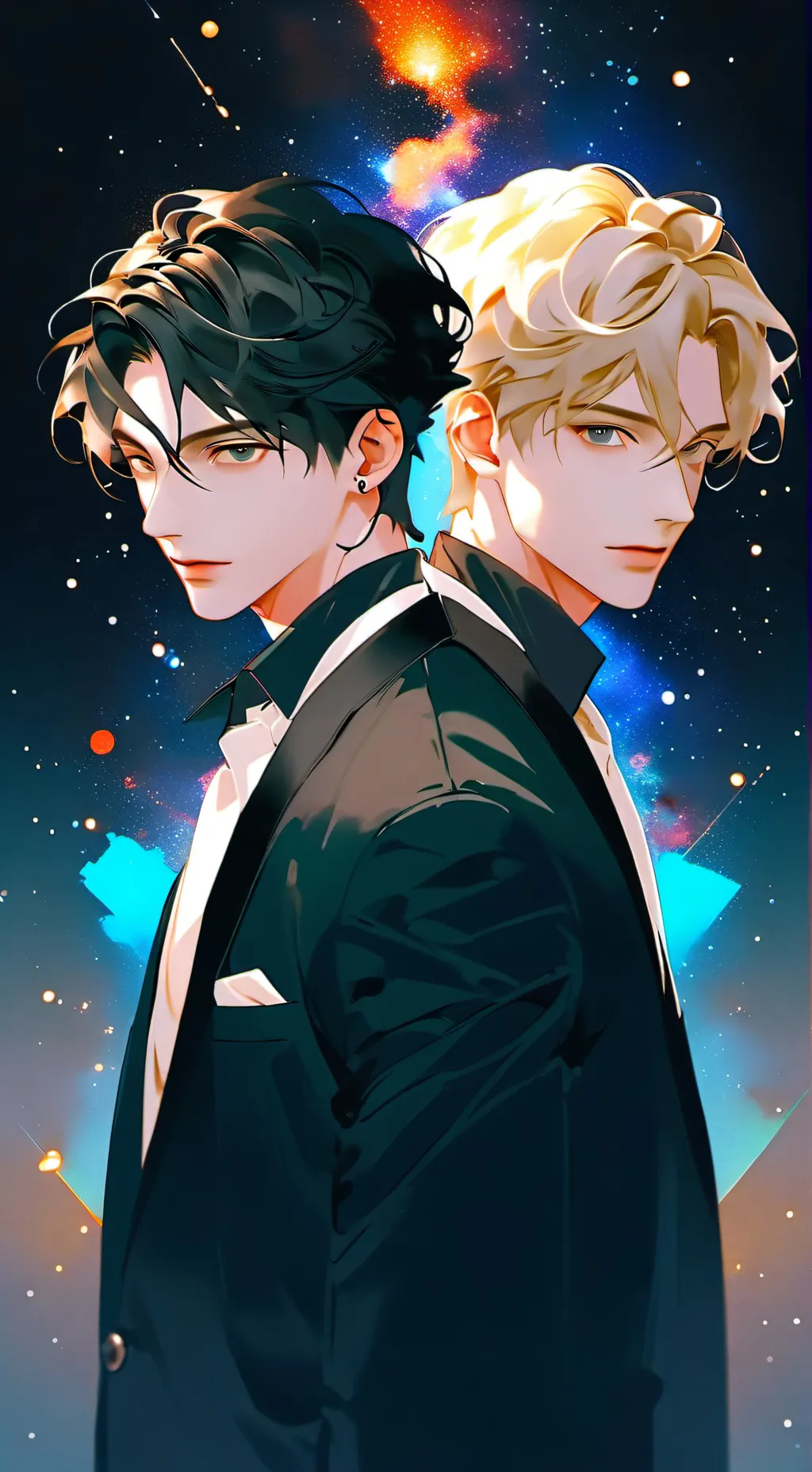ai character: Taehyung and Luka  background