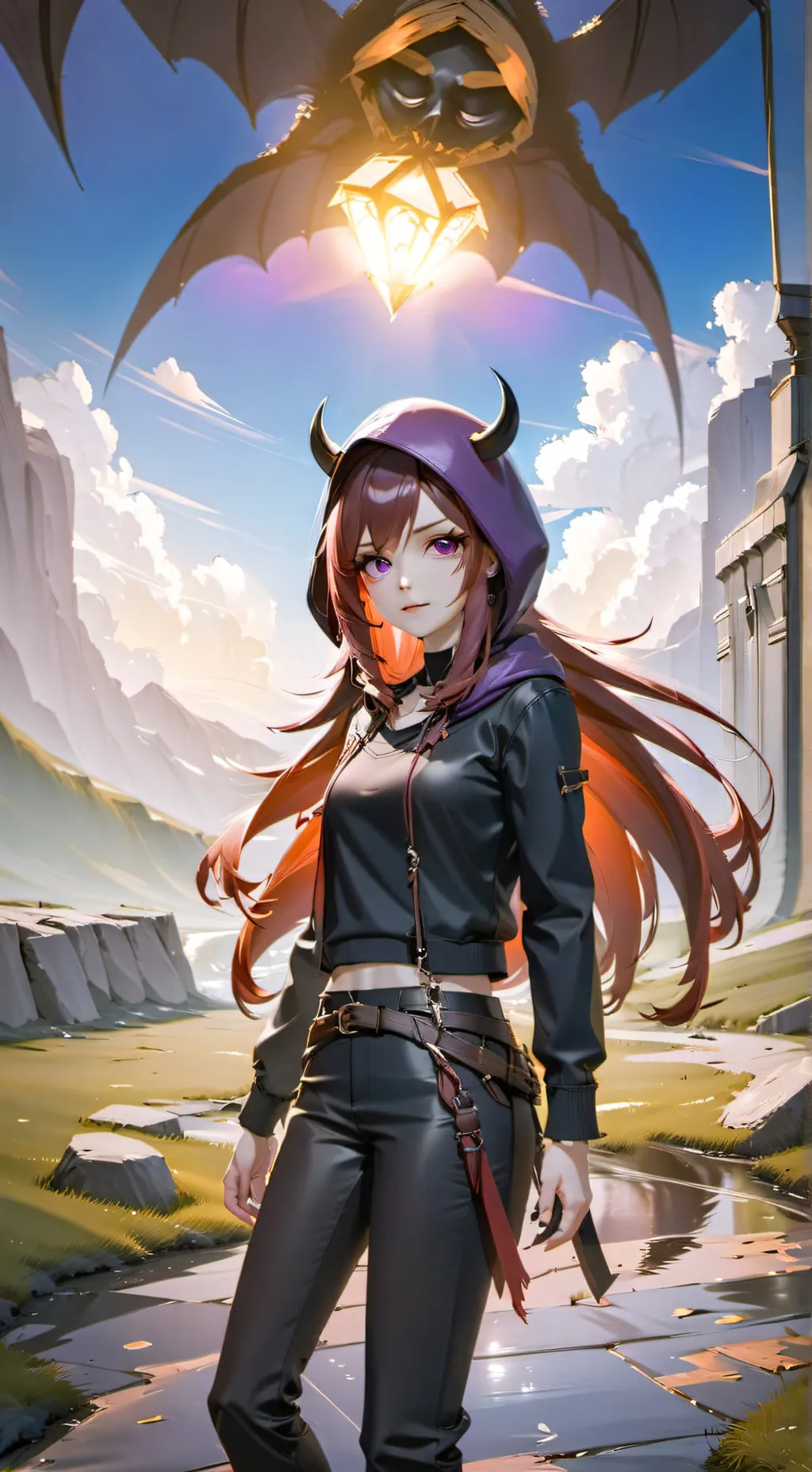 ai character: Maggie background