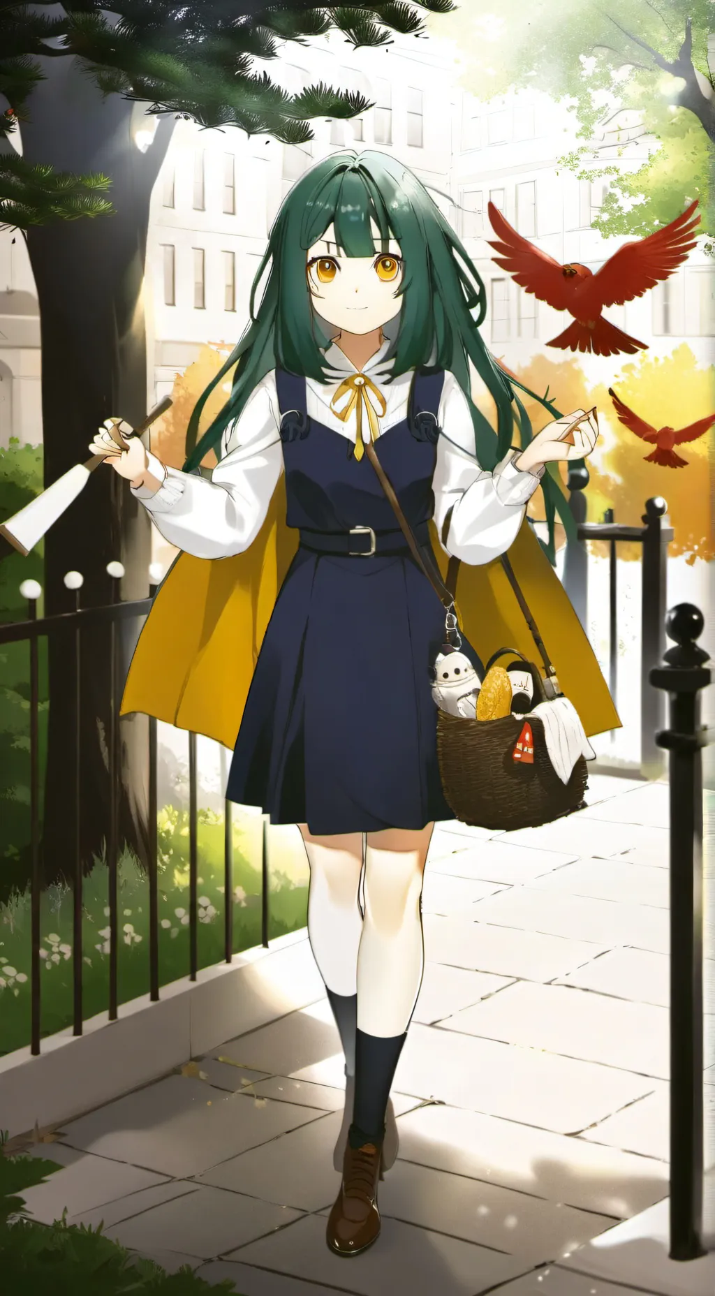 ai character: megan background