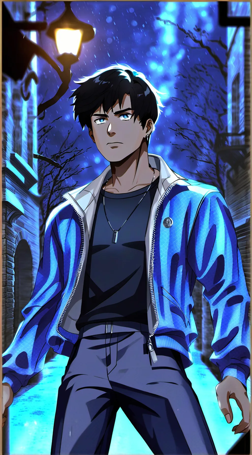 ai character: Ser! Pierce background