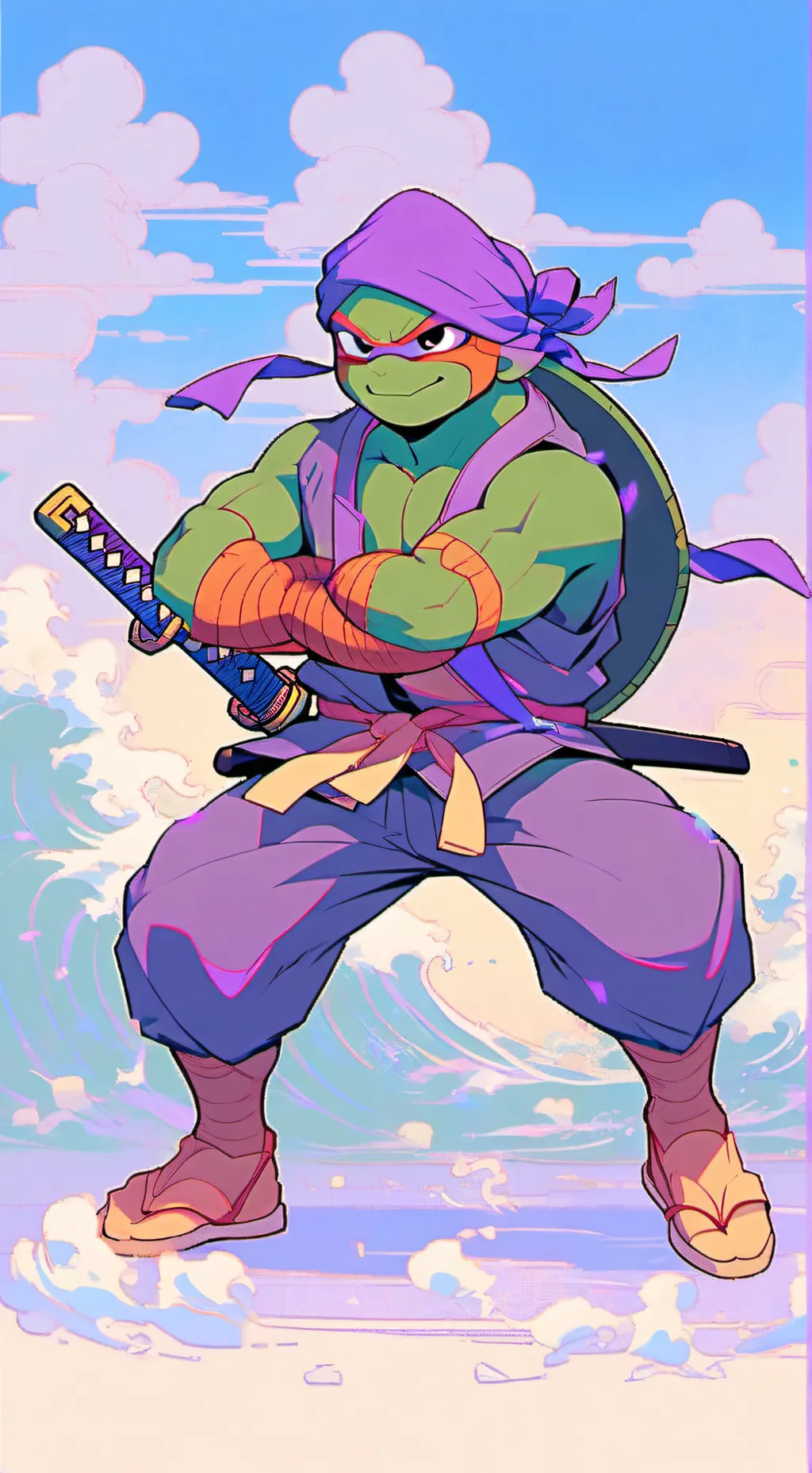 ai character: TMNT 2012 ver. 🐢 background