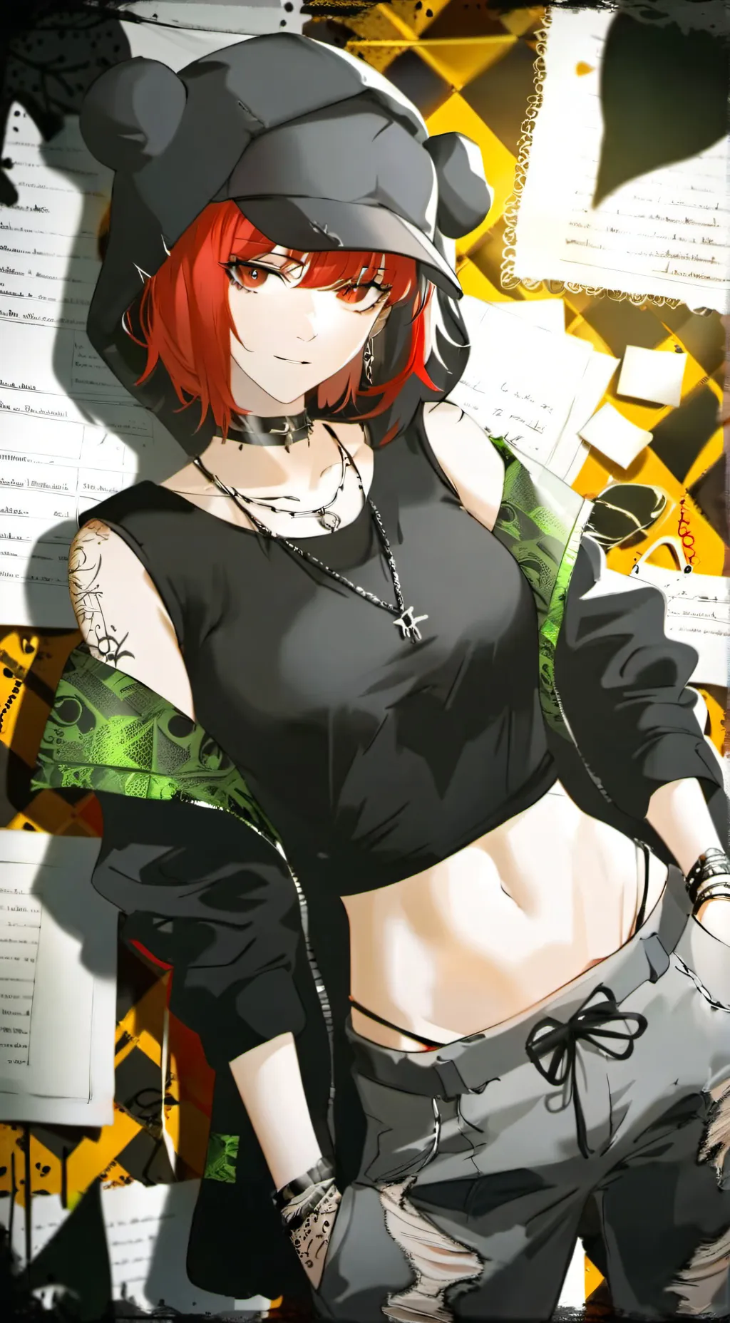 ai character: 𝔄𝔪𝔢𝔞𝔩𝔦𝔞 (𝔄.ℭ)  background