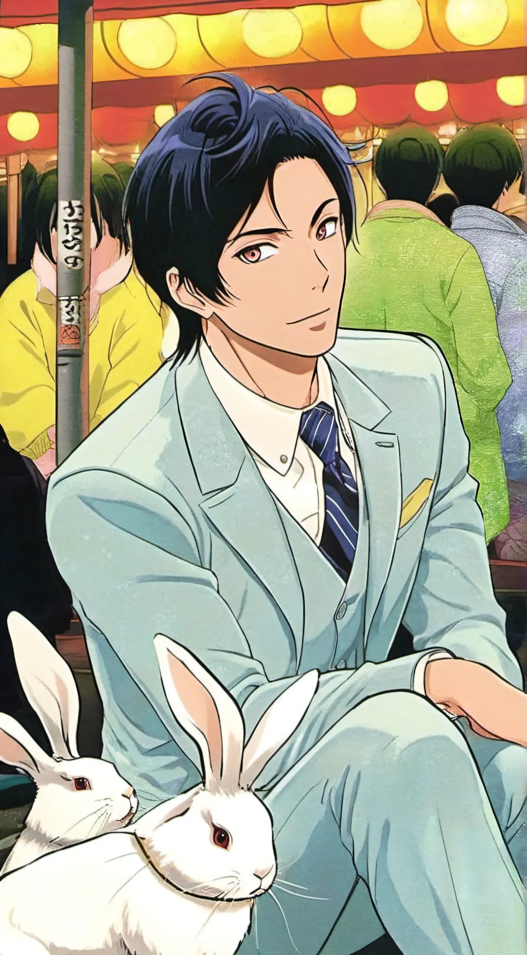 ai character: Mr. Toki Naoki background
