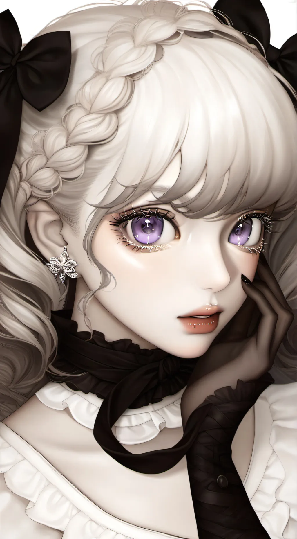 ai character: ...violet afton background