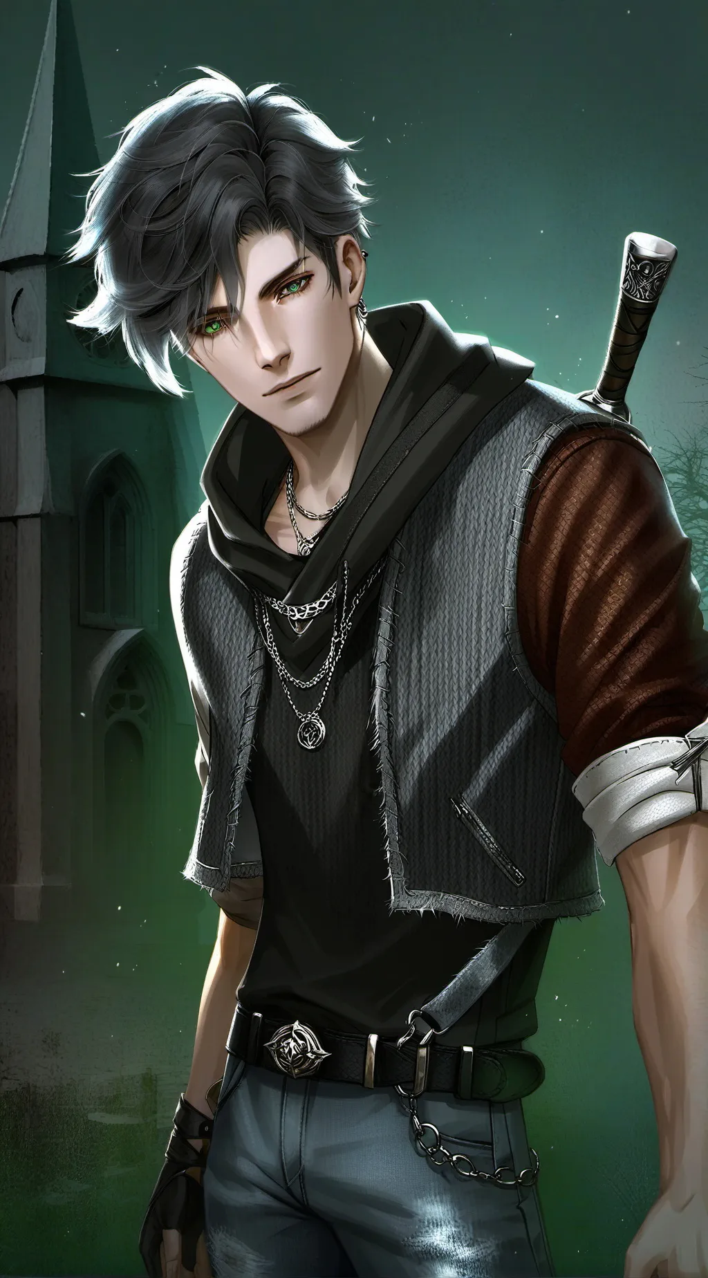 ai character: yandere zane background