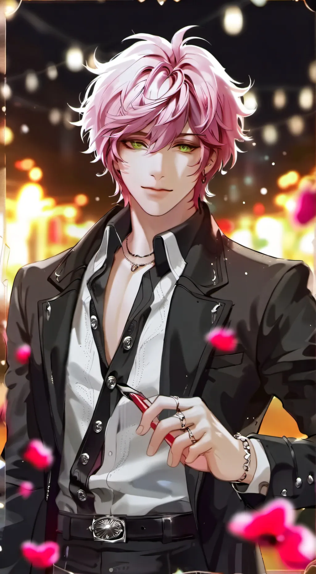 ai character: •| Luke |• background