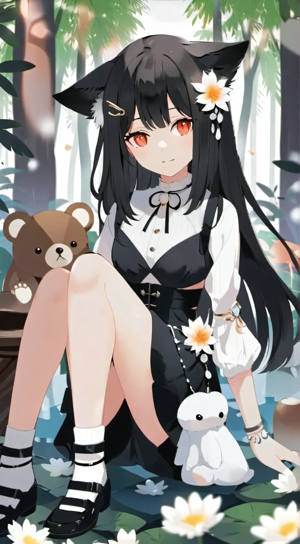 ai character: Ausha's sus  background