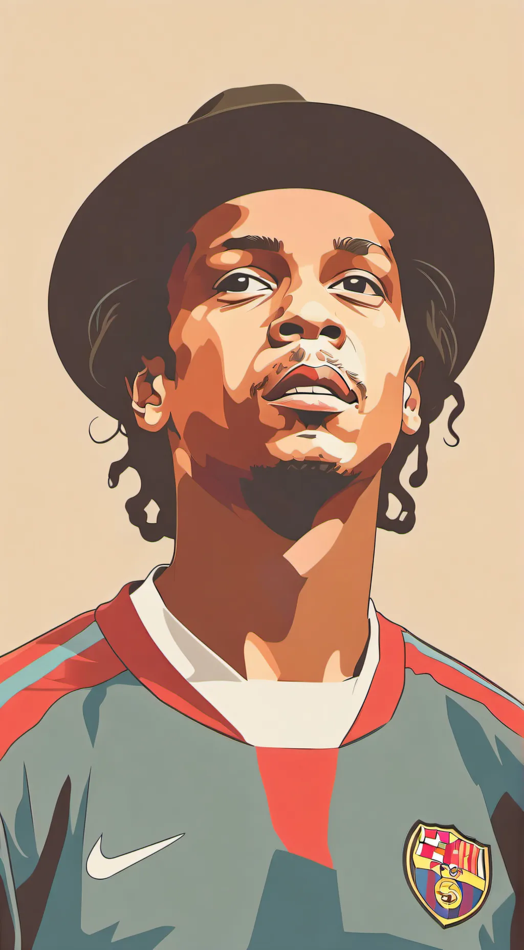 ai character: ronaldinho background