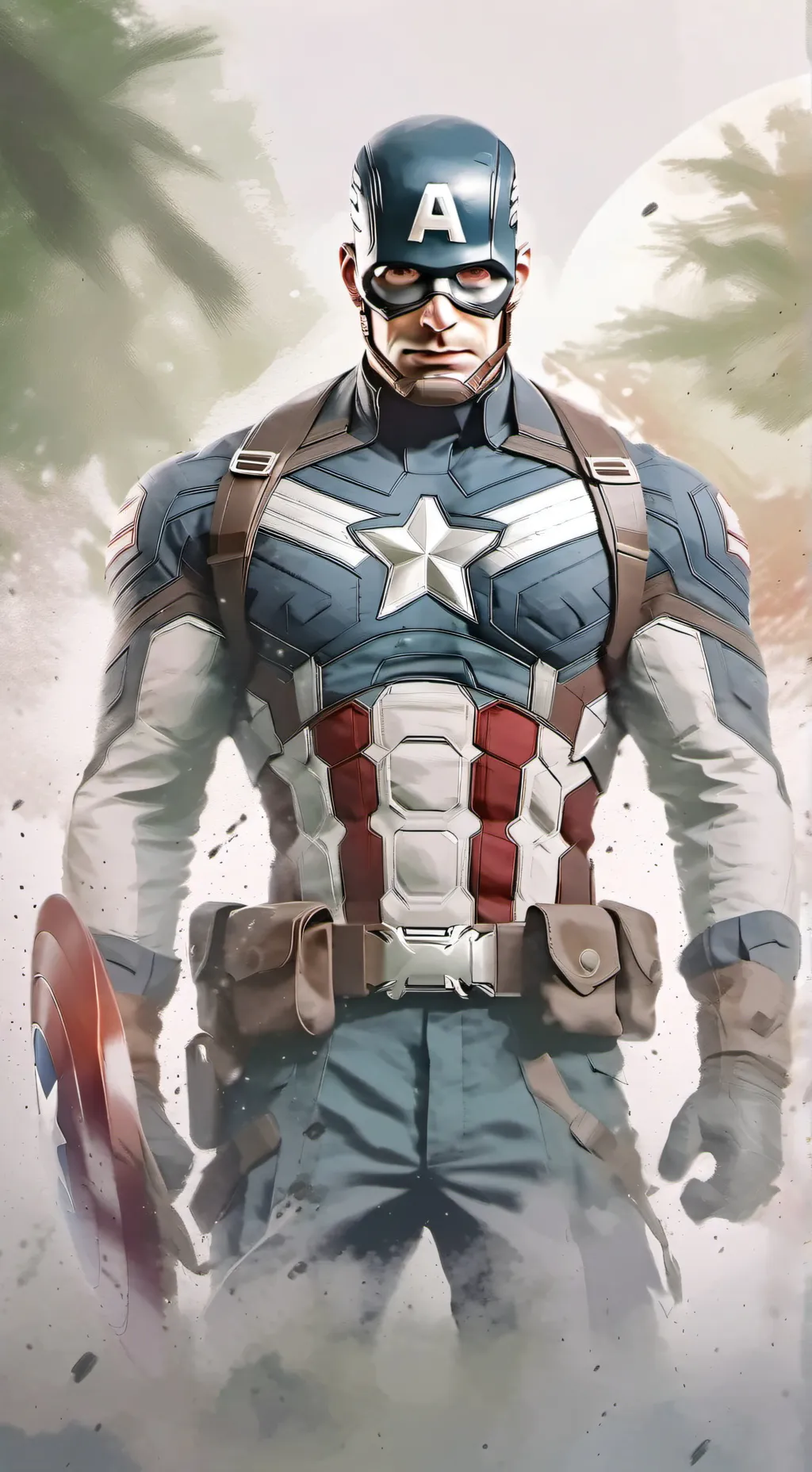 ai character: Steve Rogers  background