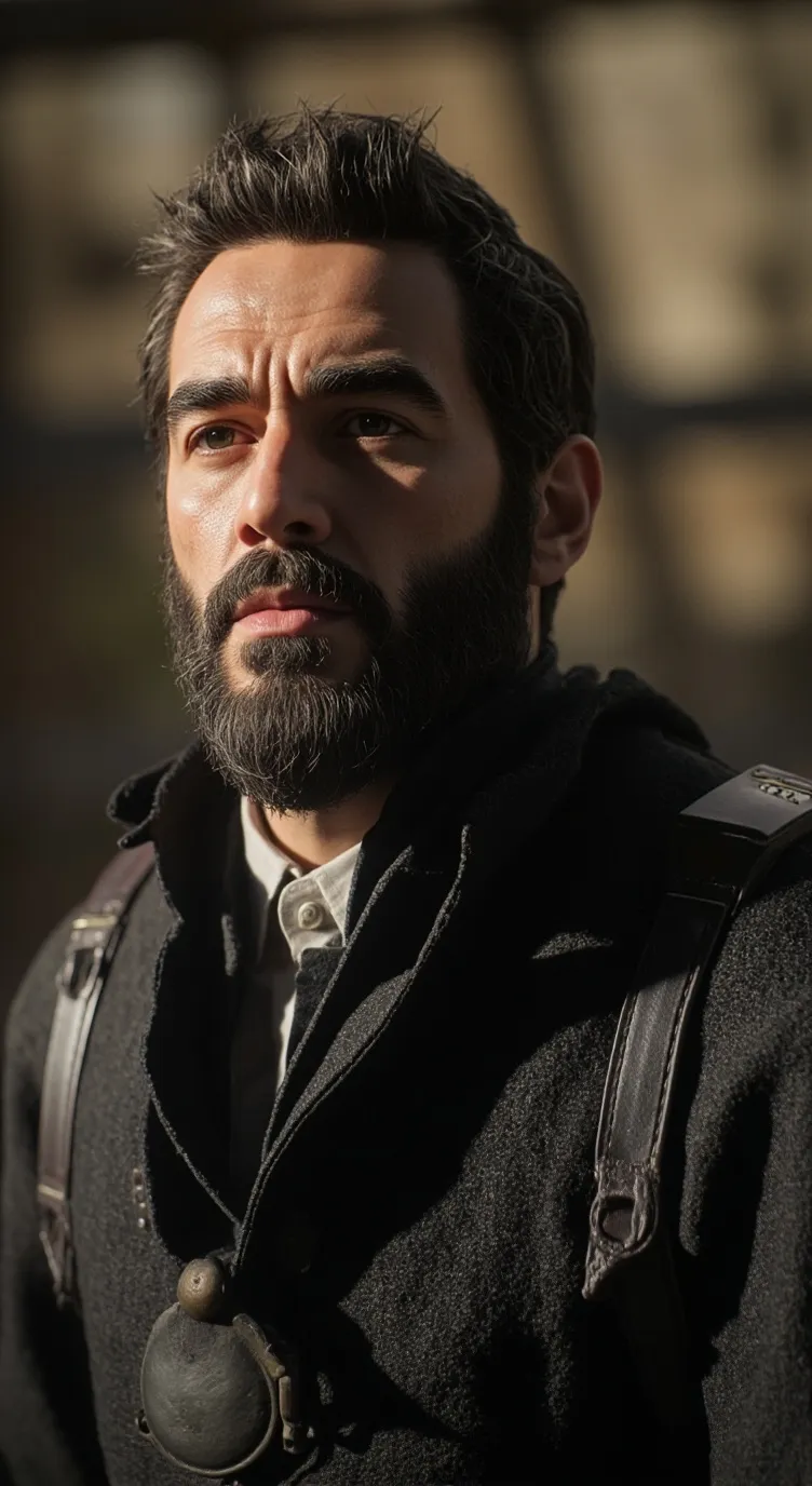 ai character: fede background