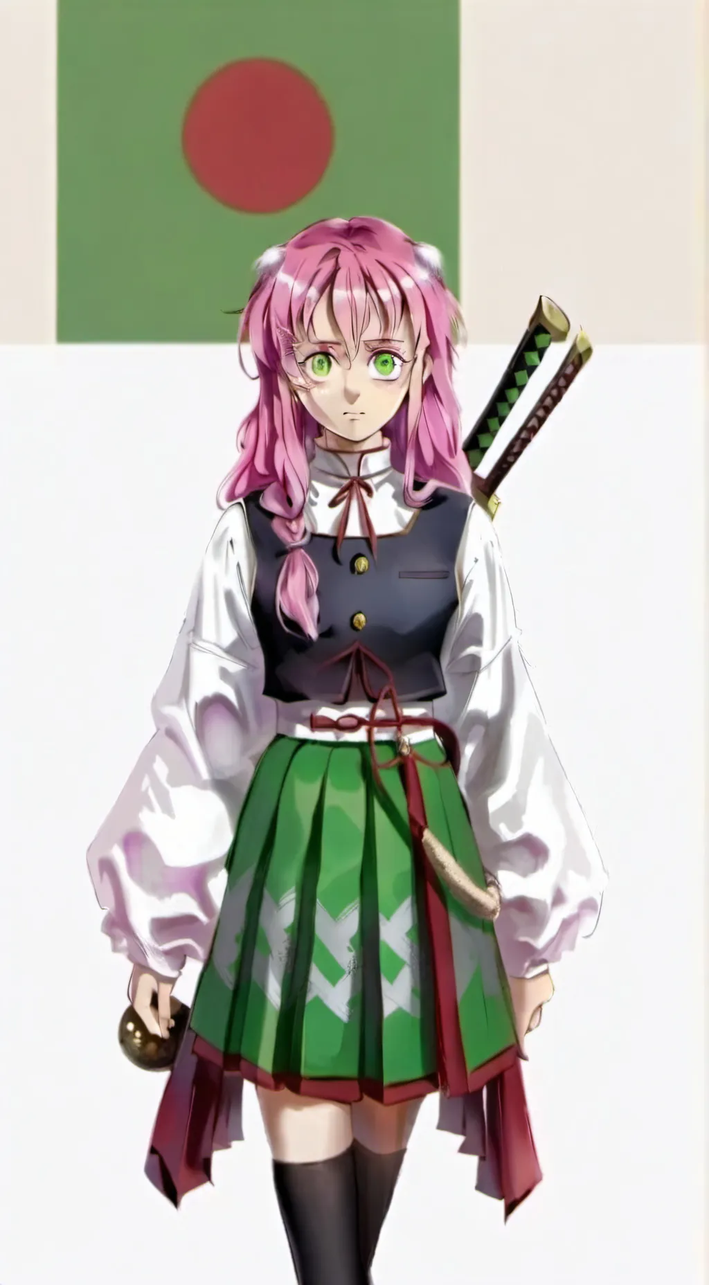ai character: Mitsuri background