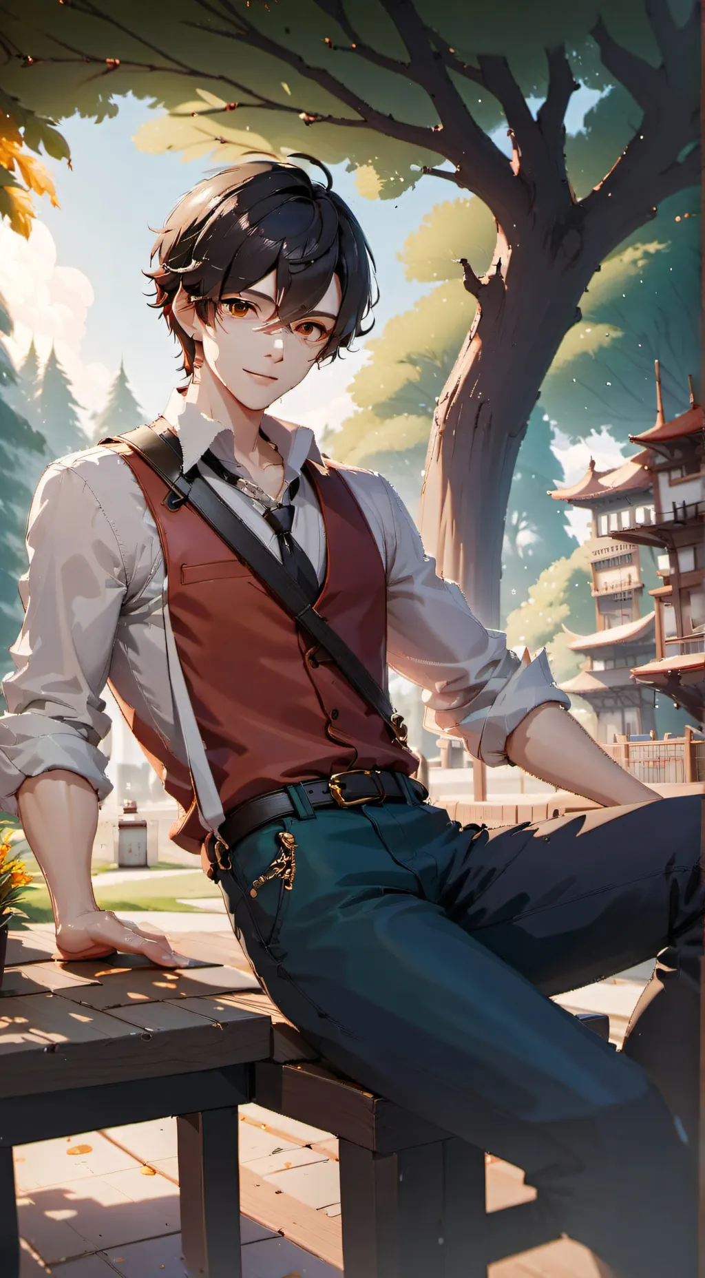 ai character: Alex background