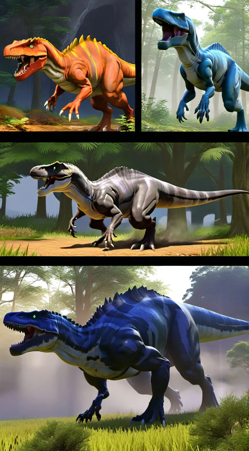 ai character: JW dinos background