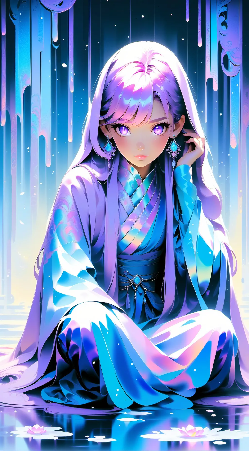 ai character: MHA sleepover background