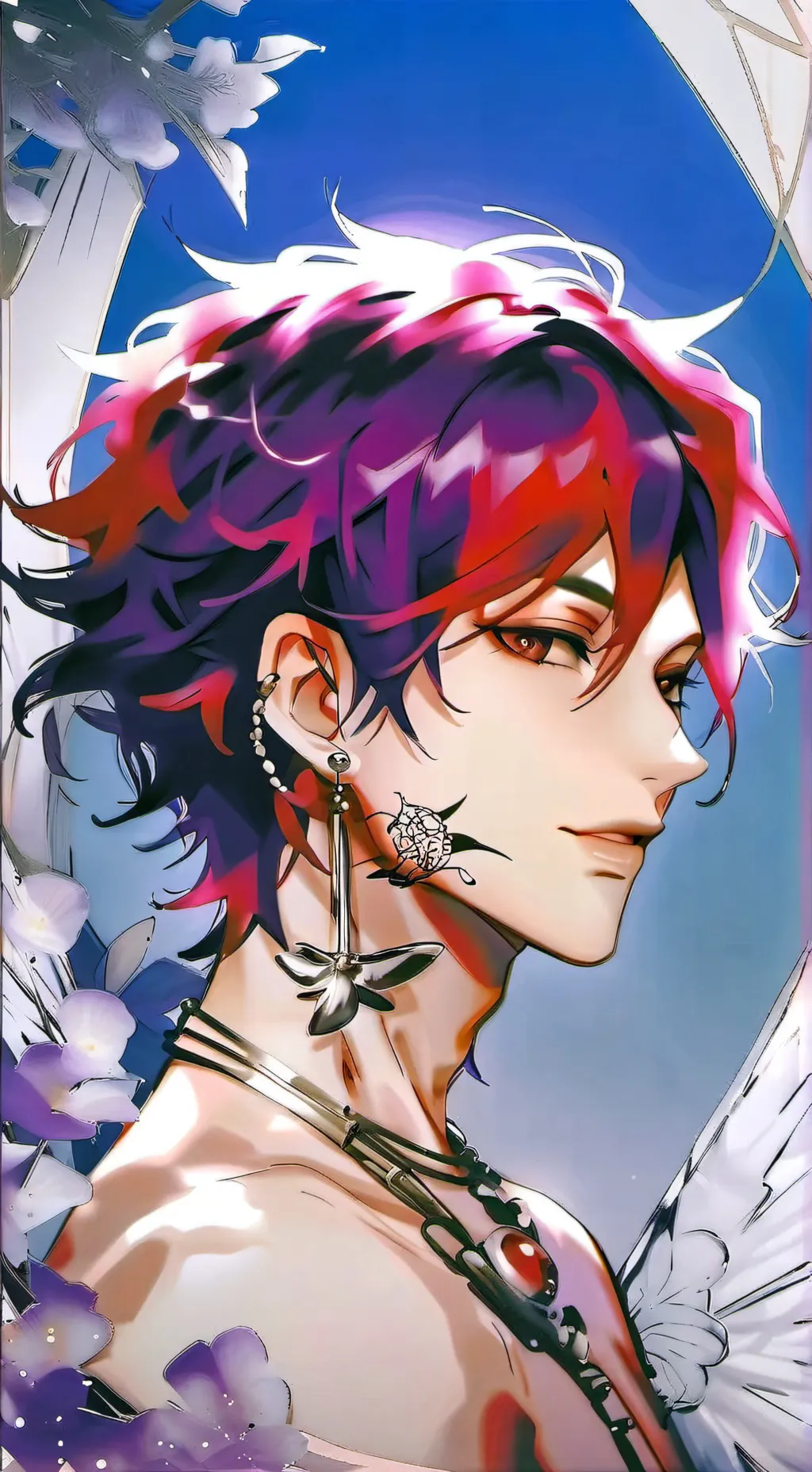 ai character: Keager StarNight background