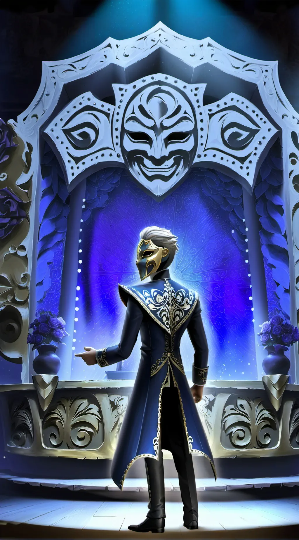 ai character: Host background
