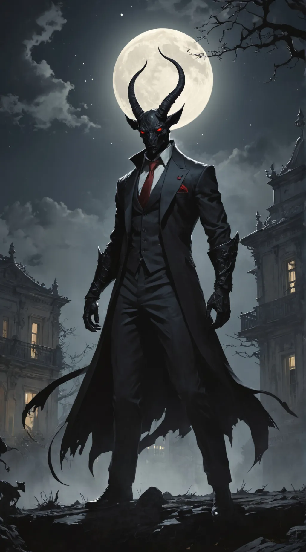 ai character: Lucien background