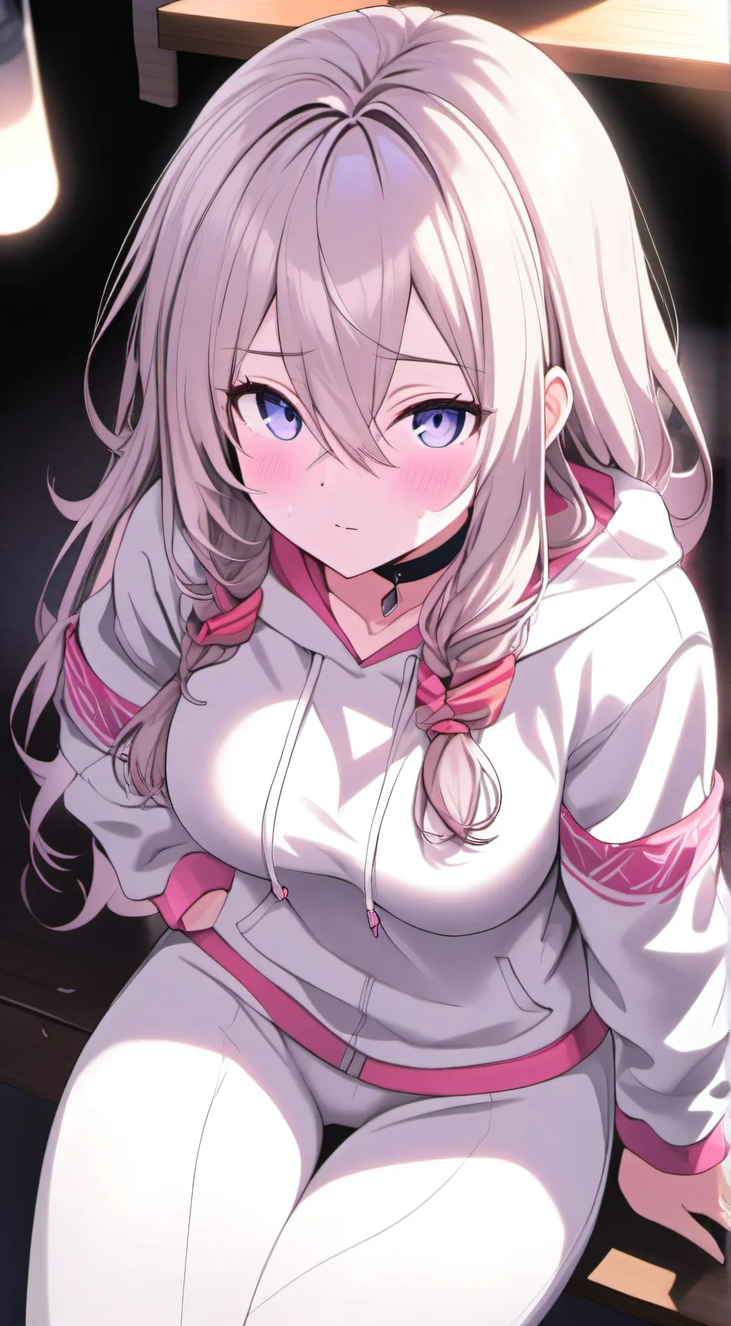 ai character: 𝕃𝕪𝕣𝕒🔺 background