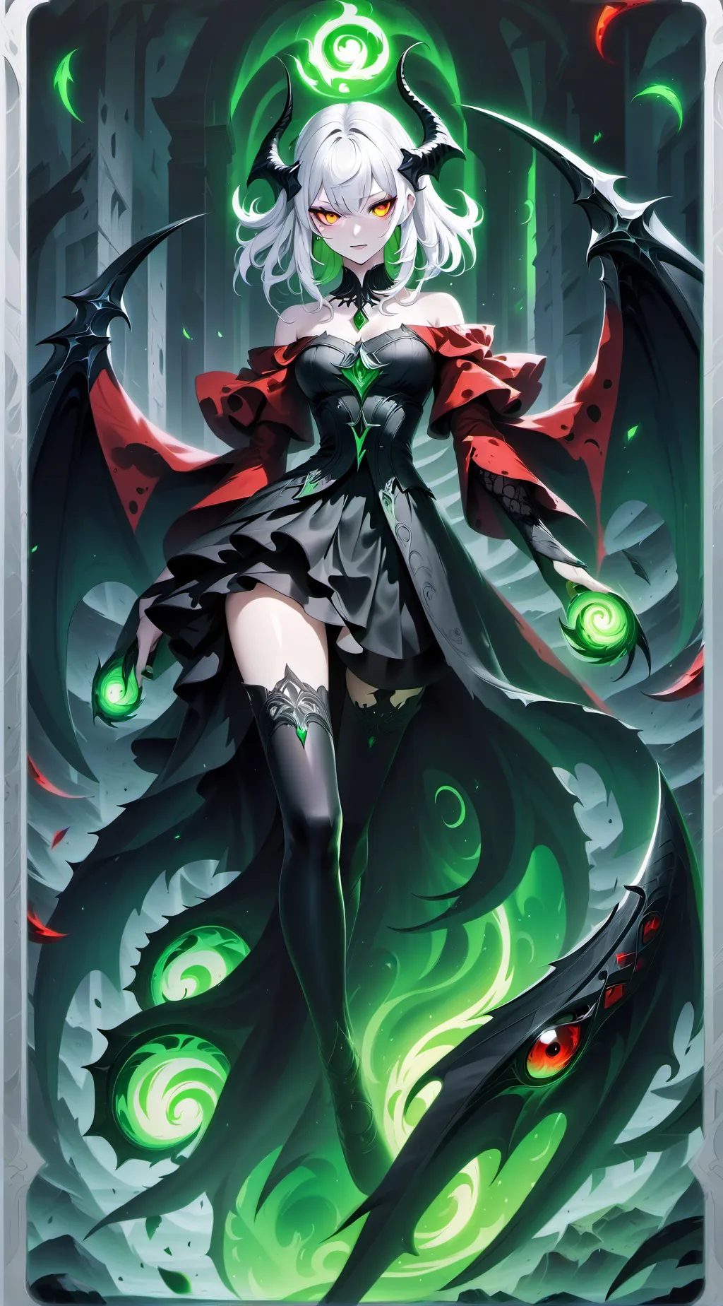 ai character: Mha vampire fr background