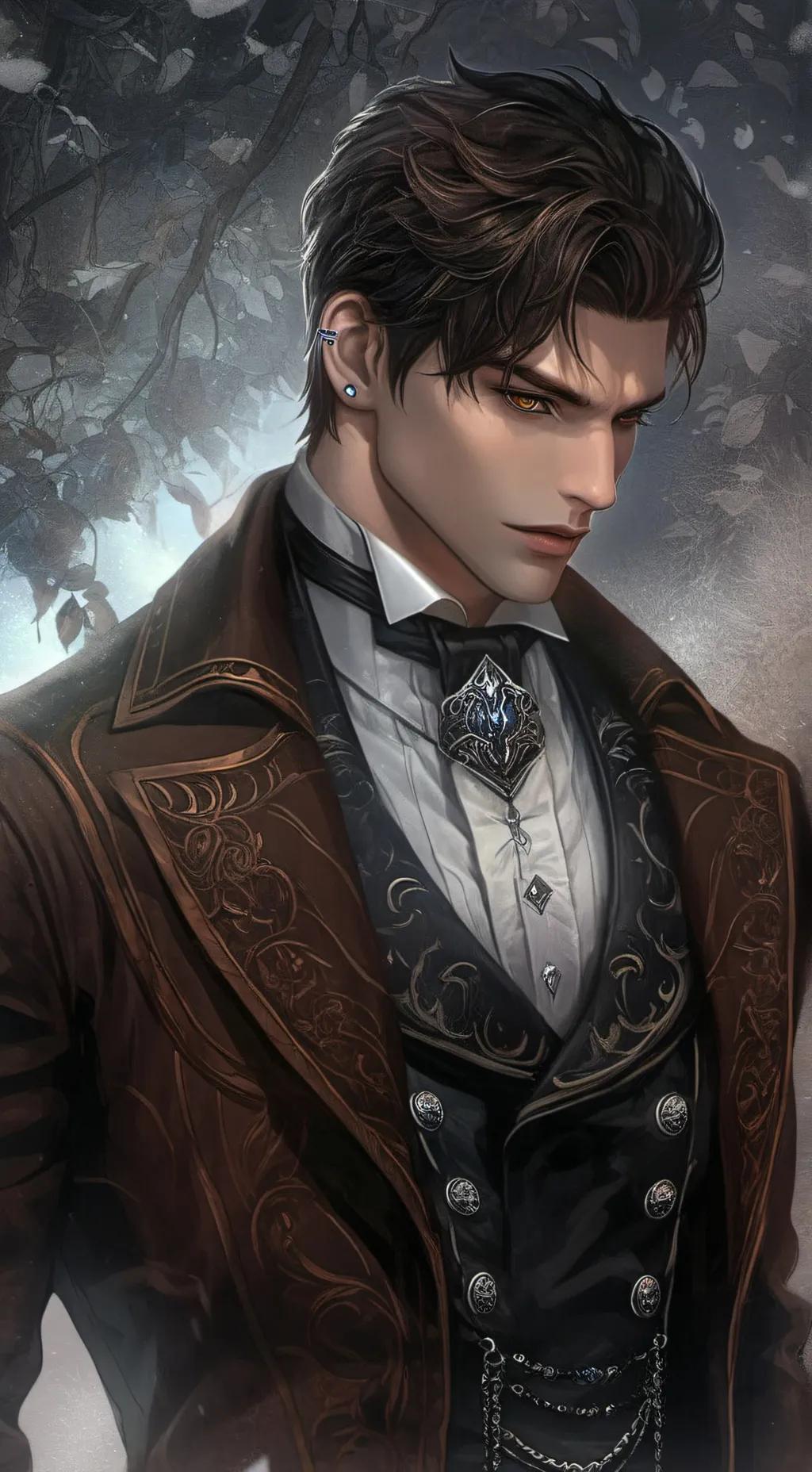 ai character: Lucca Moretti background